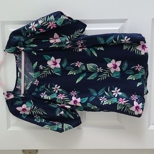 Old Navy Tropical Blouse
